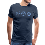 Tiere Männer Premium T-Shirt - Navy