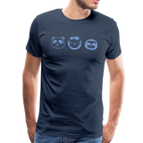 Tiere Männer Premium T-Shirt - Navy