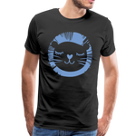 Löwe Männer Premium T-Shirt - Schwarz