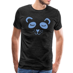 Panda Männer Premium T-Shirt - Anthrazit