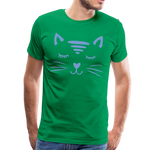 Katze Männer Premium T-Shirt - Kelly Green