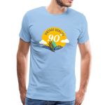1990 Männer Premium T-Shirt - Sky