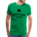 Bräutigam Gang Männer Premium T-Shirt - Kelly Green