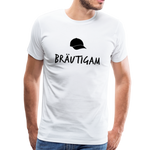 Bräutigam Männer Premium T-Shirt - Weiß