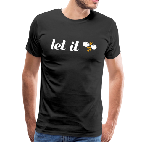 Let It Bee Männer Premium T-Shirt - Schwarz