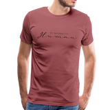 Human Männer Premium T-Shirt - washed Burgundy