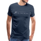 Human Männer Premium T-Shirt - Navy