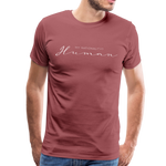 Human Männer Premium T-Shirt - washed Burgundy