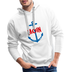 Moin Men’s Premium Hoodie - Weiß