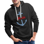 Moin Men’s Premium Hoodie - Schwarz