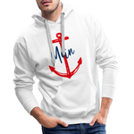 Moin Men’s Premium Hoodie - Weiß