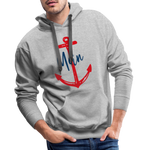 Moin Men’s Premium Hoodie - Grau meliert