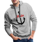 Moin Men’s Premium Hoodie - Grau meliert