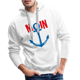 Moin Men’s Premium Hoodie - Weiß