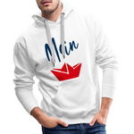 Moin Men’s Premium Hoodie - Weiß