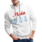 Moin Men’s Premium Hoodie - Weiß