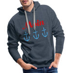 Moin Men’s Premium Hoodie - Jeansblau