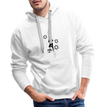 Yoga Men’s Premium Hoodie - Weiß