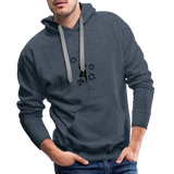 Yoga Men’s Premium Hoodie - Jeansblau