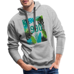 1990 Men’s Premium Hoodie - Grau meliert