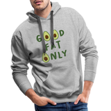 Good Fat Only Men’s Premium Hoodie - Grau meliert