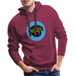 Hund Woof Men’s Premium Hoodie - Bordeaux