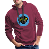 Hund Woof Men’s Premium Hoodie - Bordeaux