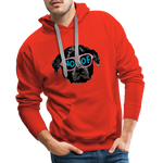 Hund Woof Men’s Premium Hoodie - Rot