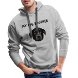 Big Brother Men’s Premium Hoodie - Grau meliert