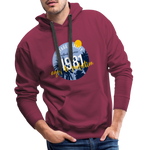 1981 Men’s Premium Hoodie - Bordeaux