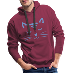 Katze Men’s Premium Hoodie - Bordeaux