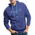 Katze Men’s Premium Hoodie - Königsblau