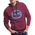 Faultier Men’s Premium Hoodie - Bordeaux