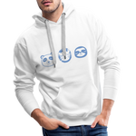 Tiere Men’s Premium Hoodie - Weiß