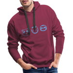 Tiere Men’s Premium Hoodie - Bordeaux