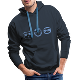 Tiere Men’s Premium Hoodie - Navy