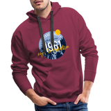 1961 Men’s Premium Hoodie - Bordeaux