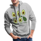 Good Fat Men’s Premium Hoodie - Grau meliert