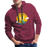 70´s Men’s Premium Hoodie - Bordeaux