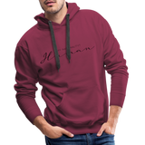 Human Men’s Premium Hoodie - Bordeaux