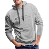 Human Men’s Premium Hoodie - Grau meliert