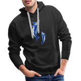 Wale Men’s Premium Hoodie - Schwarz