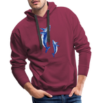 Wale Men’s Premium Hoodie - Bordeaux