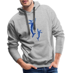 Wale Men’s Premium Hoodie - Grau meliert