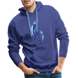 Wale Men’s Premium Hoodie - Königsblau