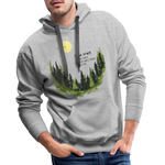 Slow Down Men’s Premium Hoodie - Grau meliert