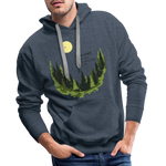 Slow Down Men’s Premium Hoodie - Jeansblau