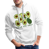 Good Fat Men’s Premium Hoodie - Weiß