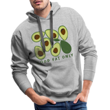 Good Fat Men’s Premium Hoodie - Grau meliert