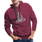 Yoga Men’s Premium Hoodie - Bordeaux